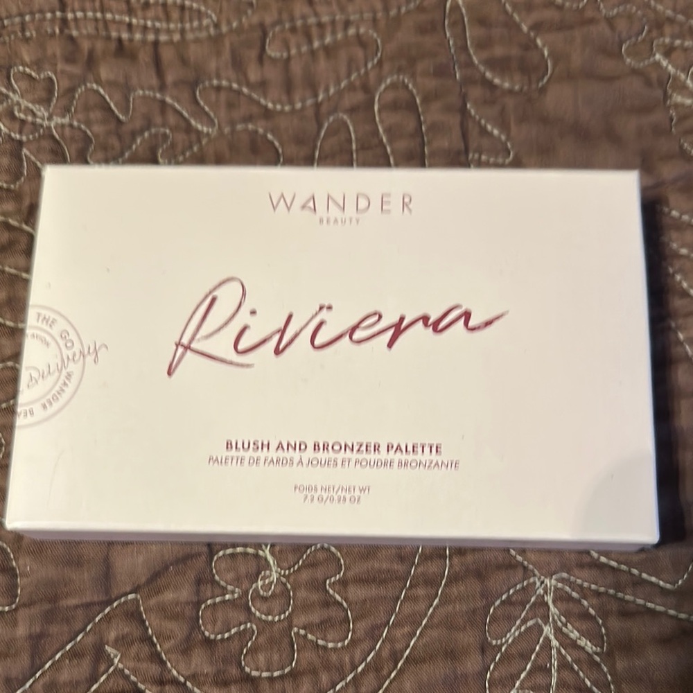 Wander Beauty Riviera Blush and Bronzer Palette